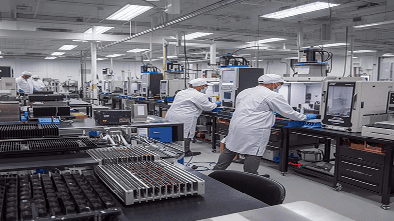 Production and testing environment for thermal interface materials in an engineering lab