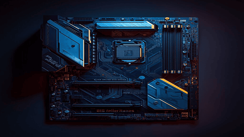 GPU, VRAM, VRM, and CPU components using thermal pads