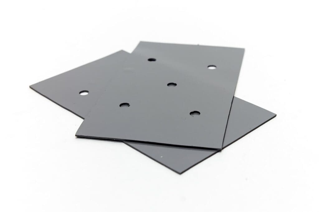 Gray perforated thermal pad