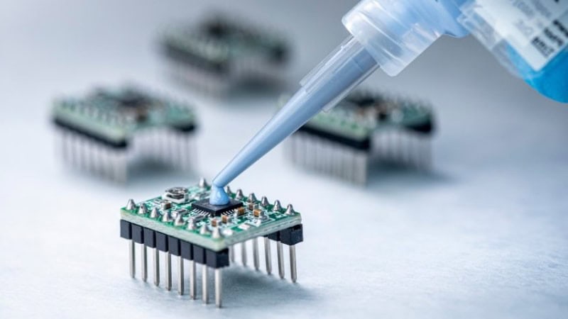 Thermal epoxy material 