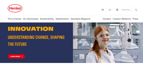 Henkel company logo – global adhesive and chemical manufacturer