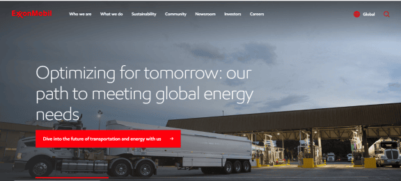 ExxonMobil logo – global chemical and adhesive raw material producer